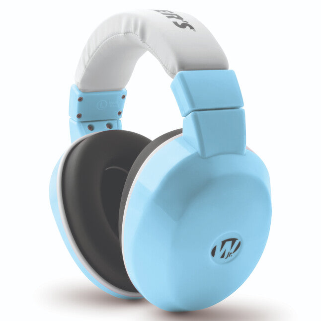 Walker's Game Ear Passive Infant/Toddler Earmuffs 20dB Noise Reduction Rating Comfort Headband Baby Blue