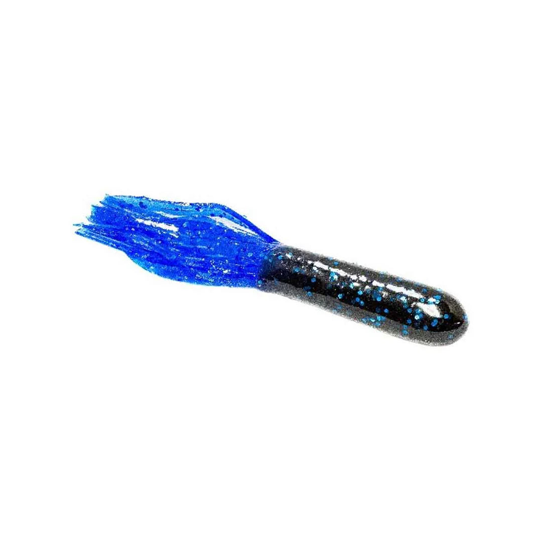 Secret Stupid Tube, 3.7'' Black Blue Flake 8pk