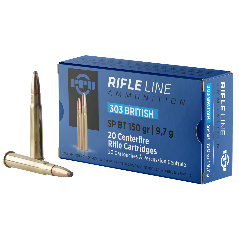 PPU .303 British - 150gr SP - 20rds