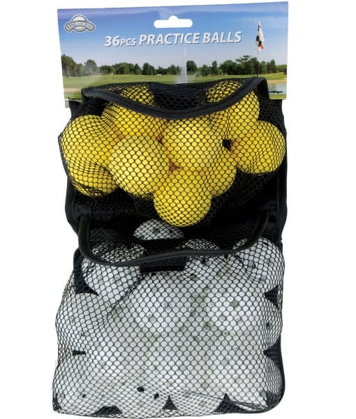 36 PRACTICE BALLS (FOAM/PERFORATED)