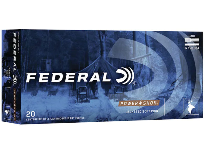 Federal Power-Shok 300 AAC Blackout Ammo 150 Grain Jacketed Soft Point Box of 20