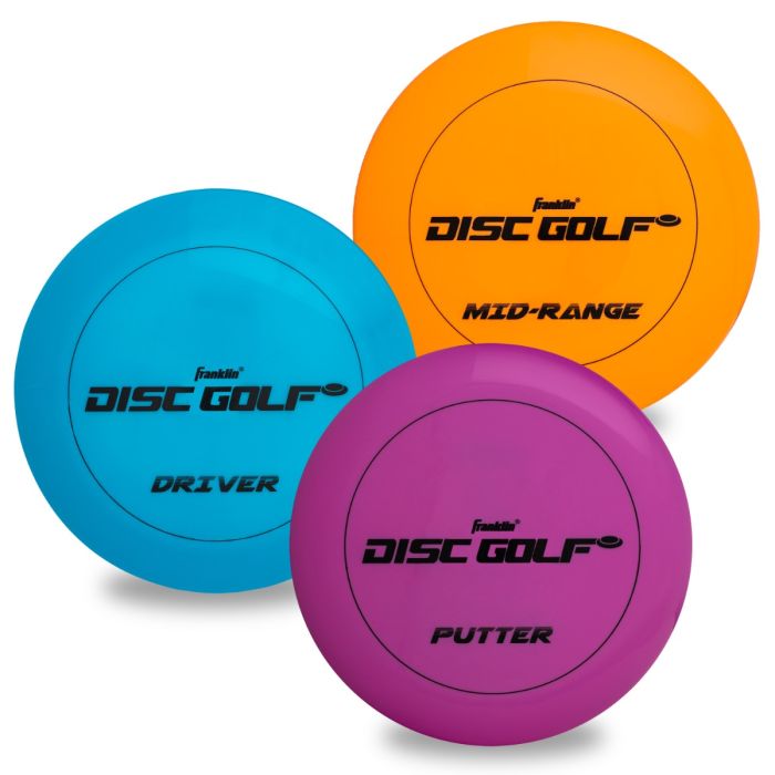 Franklin Disc Golf Discs - 3 Disc Set