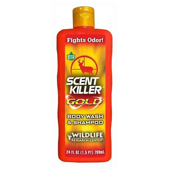 Wildlife Research Scent Killer Gold Body Wash/Shampoo 24 OZ 1241