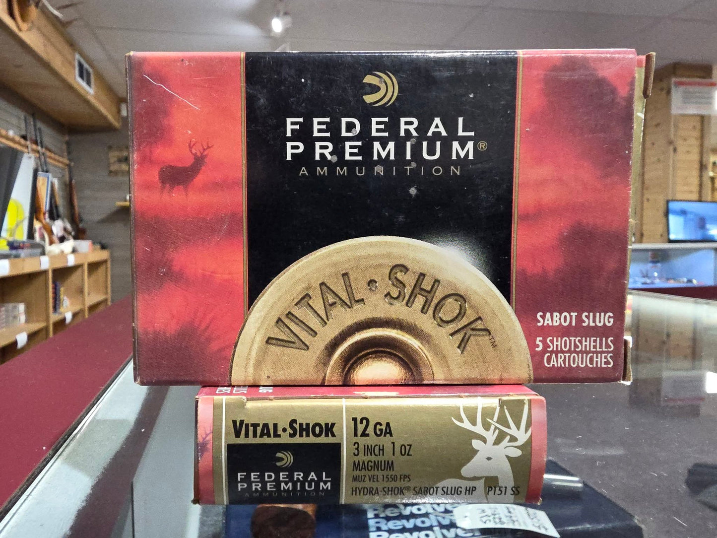 FEDERAL PREMIUM VITAL-SHOK 12GA 1oz HYDRA-SHOK SABBOT SLUG 3in MAGNUM