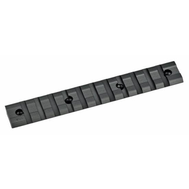 Weaver Savage Axis and Edge Multi-Slot Base Aluminum Black Finish 48347