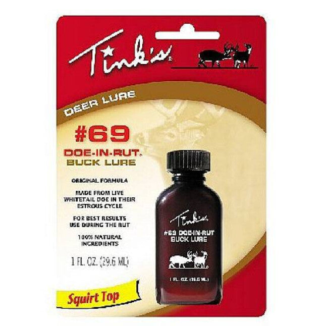 Tink's #69 Doe-in-Rut Buck Lure 1 Ounce