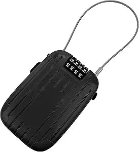 Propel Paddle Shoreline Marine SLPG54541 Retractable Combination Cable Lock, Black, 7'