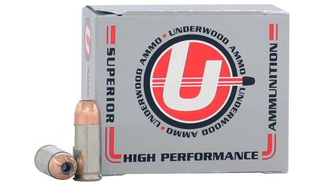 UNDERWOOD 9MM LUGER +P+ 115GR JHP 20RD