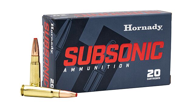 HORNADY SUBSONIC 300 AAC 190GR SUB-X 20RD