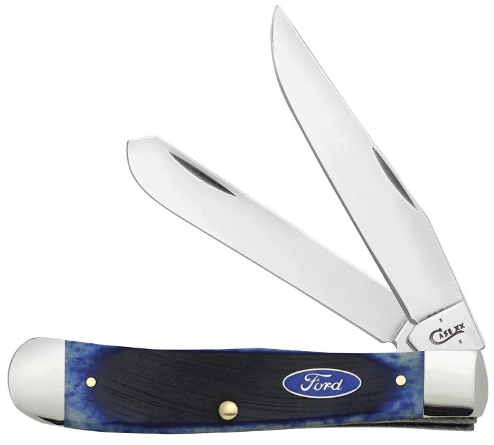 Case Ford Blue Bone Sawcut Jig Trapper 14301