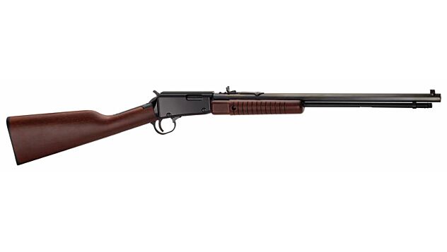 HENRY H3 PUMP ACTION 22S/L/LR 20" OCTAGON BLUED WALNUT