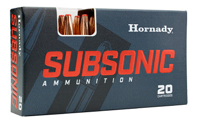 Hornady, Subsonic, 350 Legend, 250 Grain, Sub-X, 20 Round Box