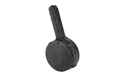 KCI USA Drum Magazine 9MM 50 Rounds Fits Glock 17/19/26 Black