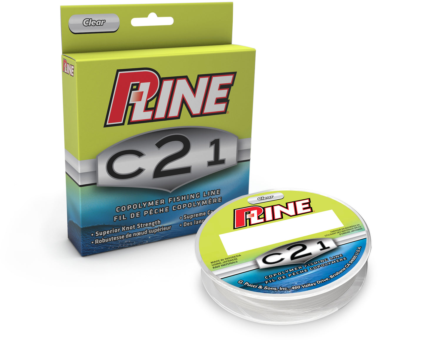 P-Line 6lb C21 Clear 300yd-6lb