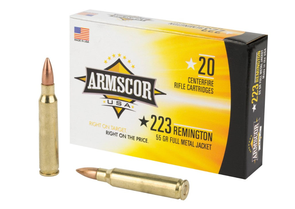 Armscor USA .223 Rem 55 Grain 20 Rounds FMJ