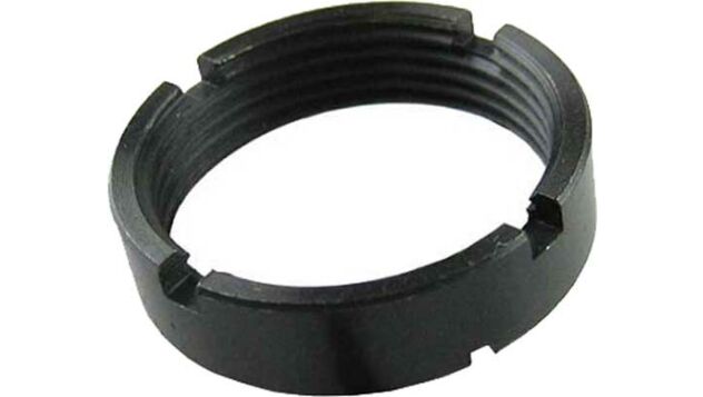 JE MIL-SPEC CASTLE NUT FOR AR-15 STEEL BLACK