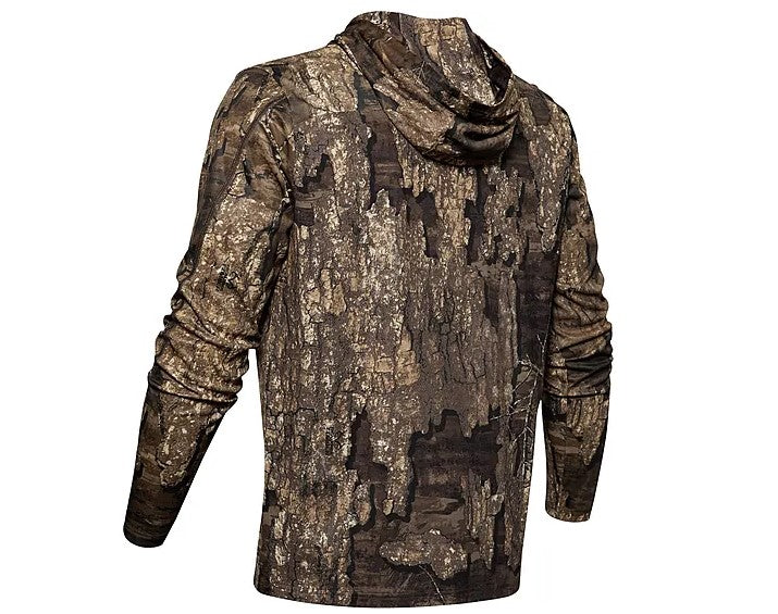 UA Camo Long Sleeve Hooded Shirt