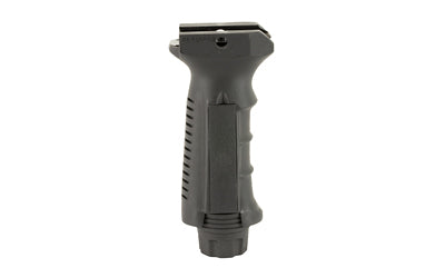 UTG Vertical Foregrip Ergonomic Finger Grooves Ambidextrous Picatinny Black Finish