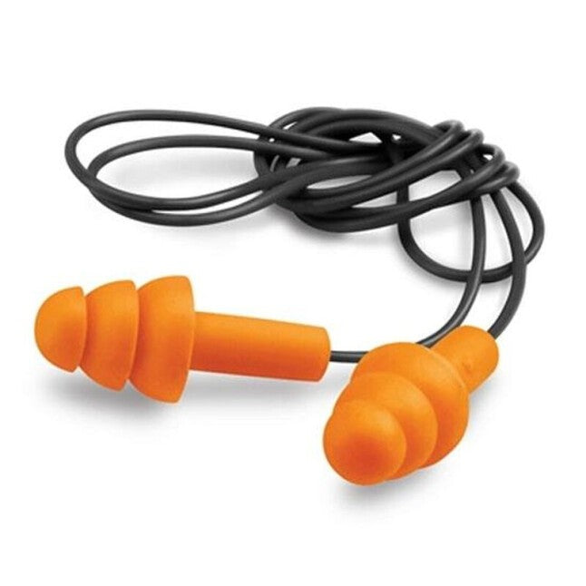 Walker's, Corded Ear Plug, Foam, Yellow, Box Contains 2 Pairs