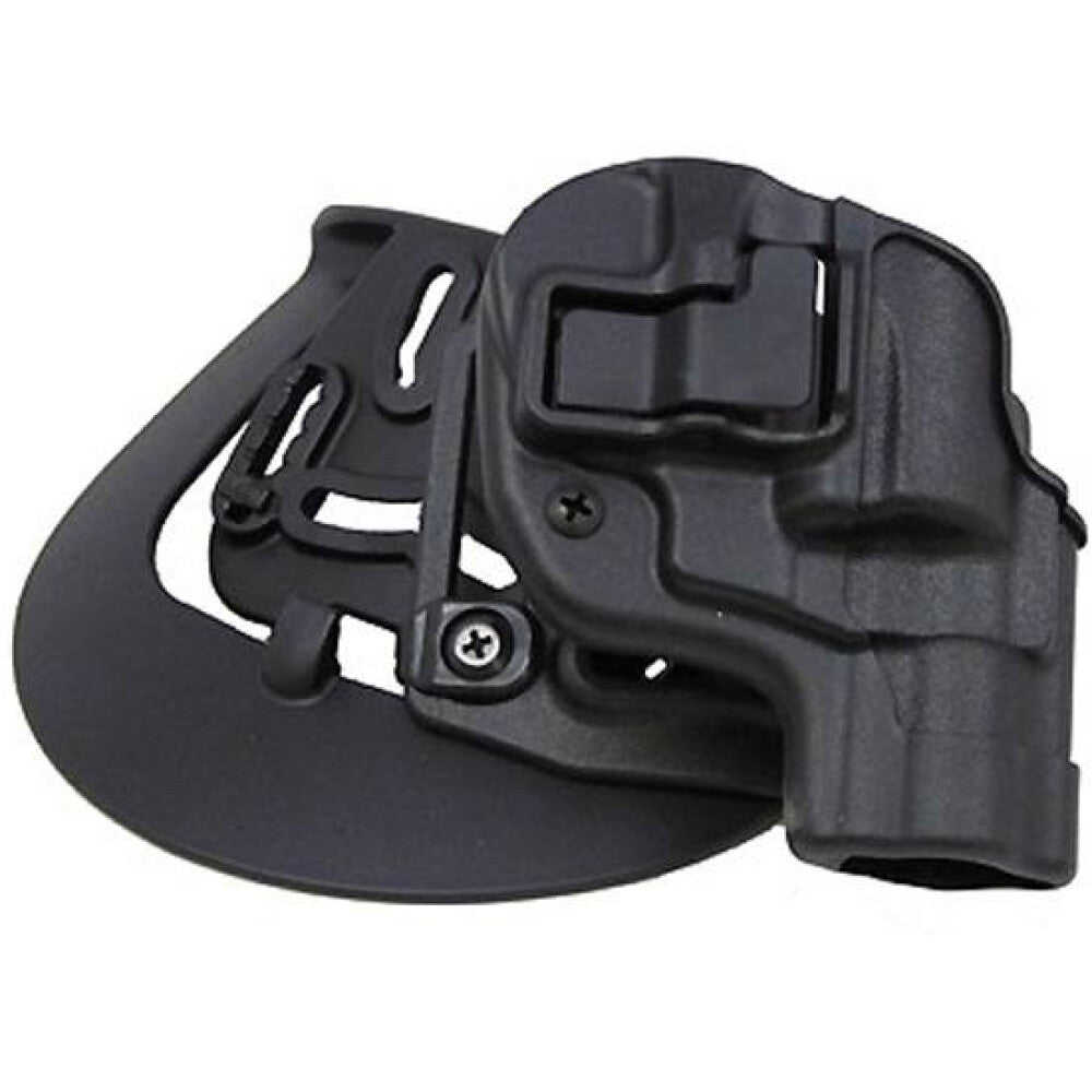 BLACKHAWK! SERPA CQC Belt/Paddle Holster S&W J Frame 2" Right Hand Polymer Black 410520BK-R