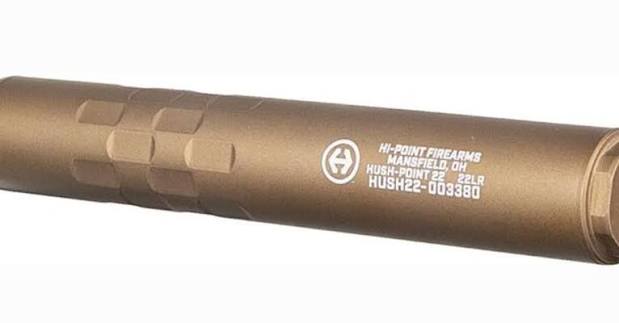Hi-Point Hush 22 Suppressor FDE