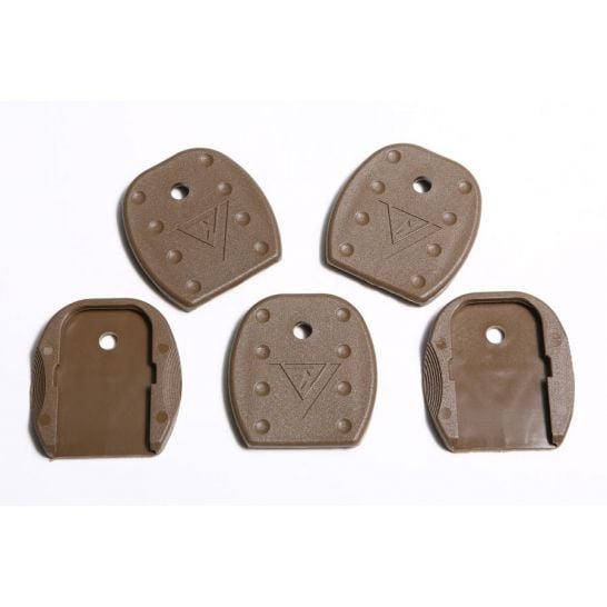 Tango Down Vickers Tactical Glock Base Plate Tan 5 Pack