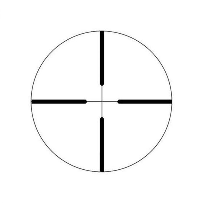 Weaver Kaspa 3-9x40 Dual-X Rifle Scope with Rings