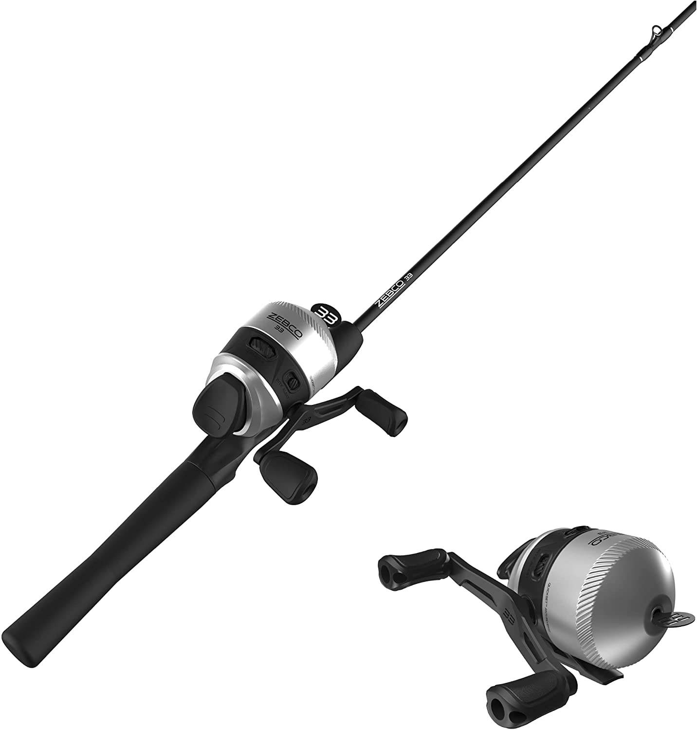 33HZDC COMBO|ZEBCO 33 COMBO ROD AND REEL