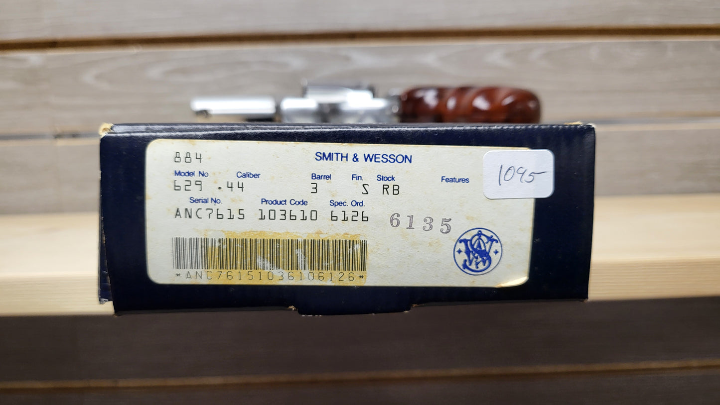 Smith & Wesson 3" Model 629-1 Lew Horton Special Edition 3" .44 MAG (Pre Owned)