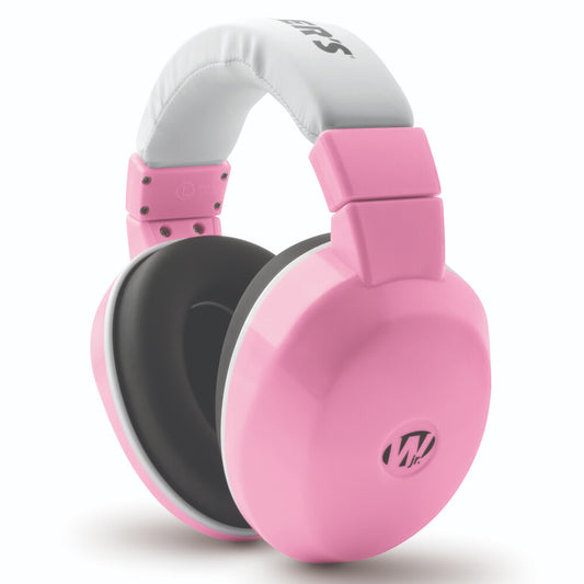 Walker's Game Ear Passive Infant/Toddler Earmuffs 20dB Noise Reduction Rating Comfort Headband Pink