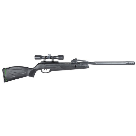 Gamo USA Swarm Whisper .177 Caliber Break Barrel Air Rifle 10 Shot Nylon All Weather Stock Matte Black