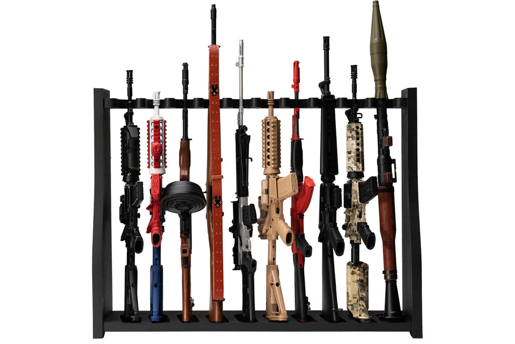 Goat Guns Rack 10 Slot- Black