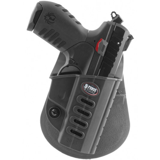 Fobus Evolution Holster For Ruger SR22 Right Hand Paddle Attachment Polymer Black