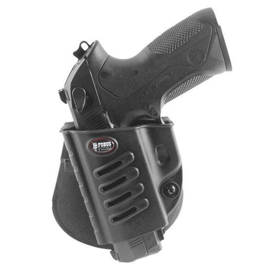 Fobus Evolution Holster Beretta 92 Series,PX4 Storm/FN FNS,FNX/S&W Shield Left Hand Paddle Attachment Polymer Black