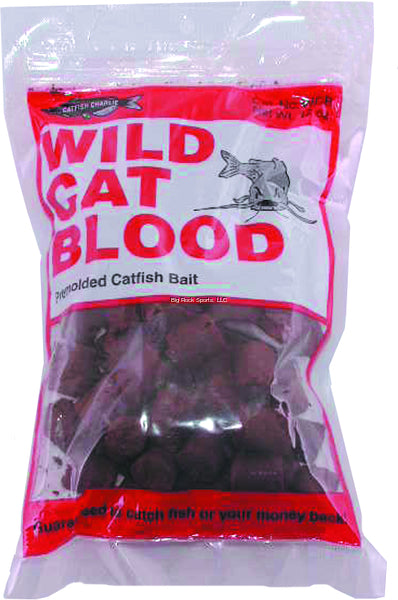 Catfish Charlie WCB Wildcat Dough Balls 12oz Blood