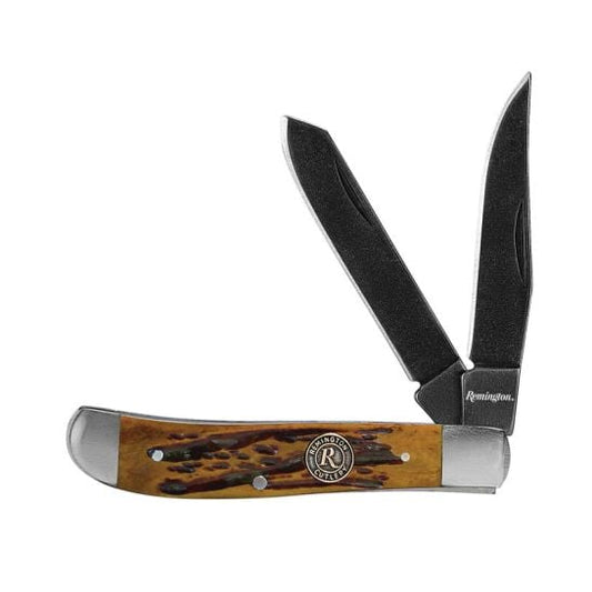 Remington Backwoods Trapper Folding Knife, Coffee Brown