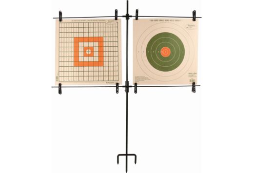 ALLEN PAPER TARGET STAND INCLUDES 8 CLIPS/STEEL FRAME