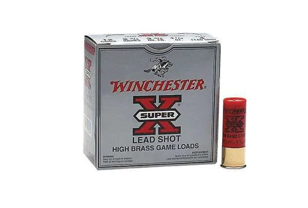 Winchester Super X High Brass 410 Gauge Ammo 3" 11/16 oz #6 Shot 25rd box - Brass Casing