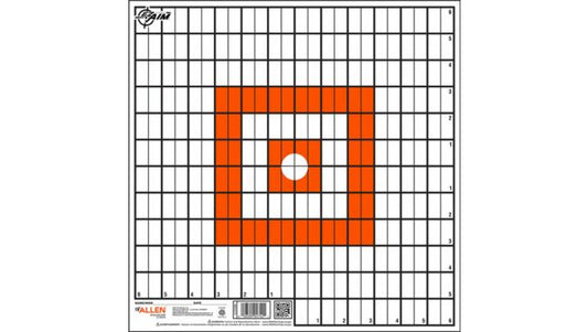 ALLEN EZ AIM PAPER GRID TARGET 12-PK 12"X12"