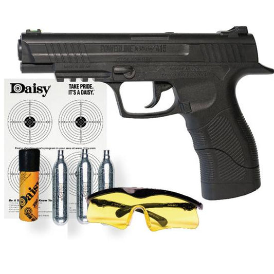 Daisy Powerline 415 Air Pistol Safety Glasses C02 Kit