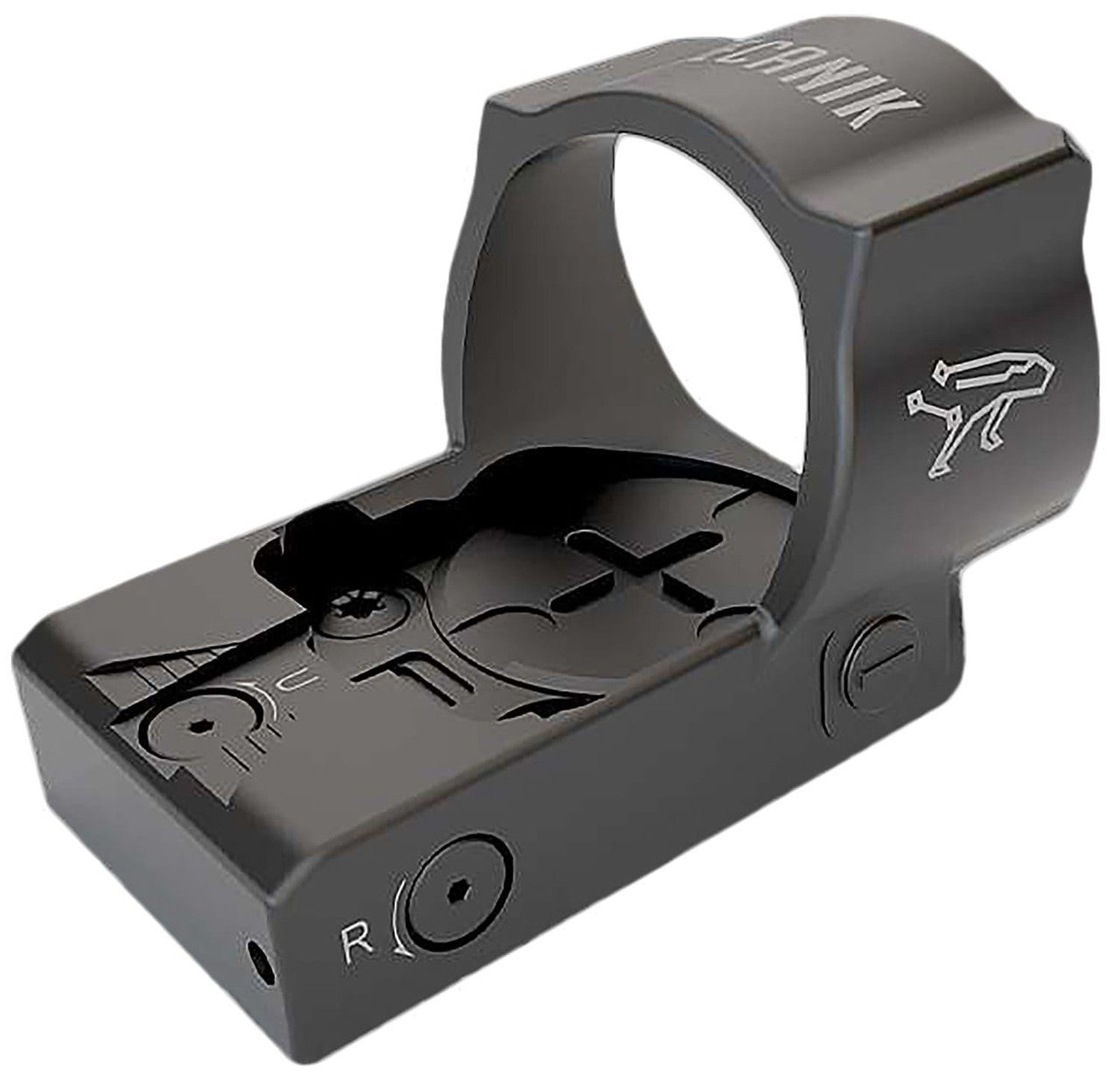 Century PACN1103 Mecanik M03 Competition Reflex Sight Black Anodized 1 x 1.14 x 0.94 6 MOA Red Dot