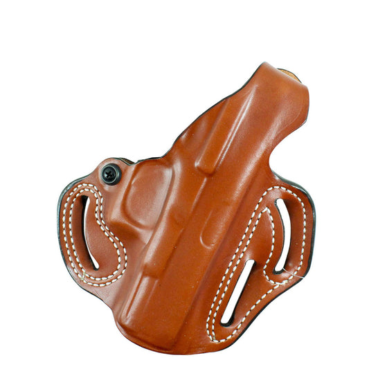 DeSantis Thumb Break Scabbard Belt Slide Holster fits Glock 19/19X/23/32 OWB 1.75" Belt Right Hand Leather Tan