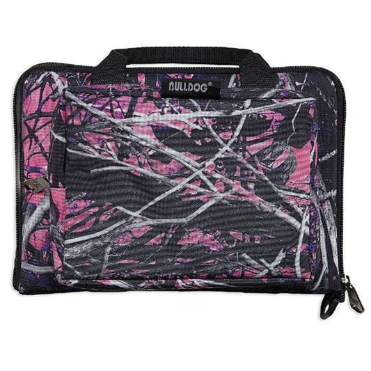 Bulldog Cases Mini Range Bag Nylon Pink Muddy Girl Camo