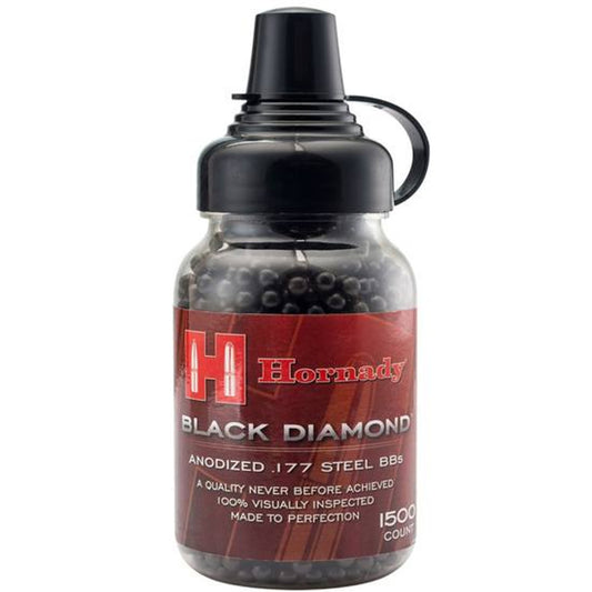 Hornady .177 Black Diamond Steel BBs, 1500 Count