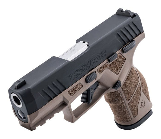Taurus GX2 9mm Luger SAO Brown/Black 3.38" 13 RD Pistol