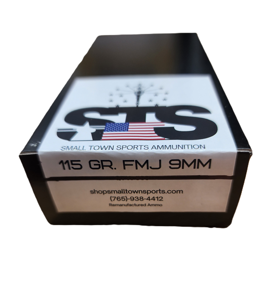 STS Ammunition 9mm 115GR 50 Rounds