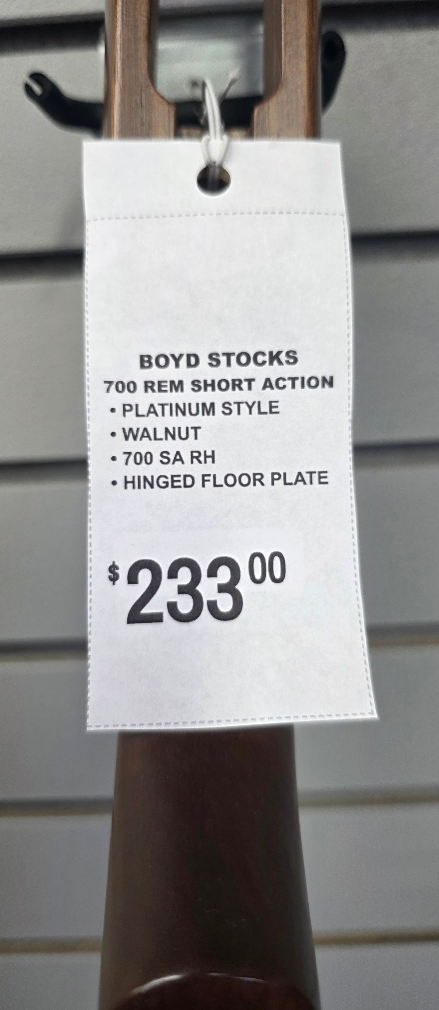 Remington 700 Short Action(Boyd's Stock)