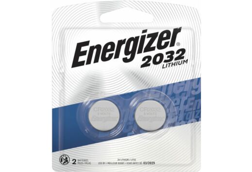 ENERGIZER LITHIUM BATTERIES 2032 2-PACK