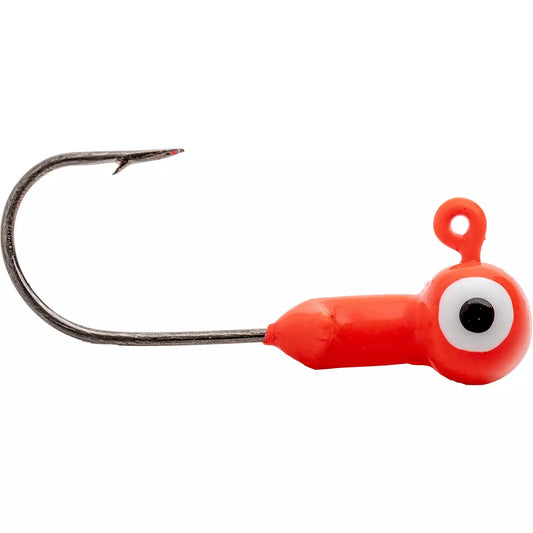 Strike King Mr. Crappie Sausage Head Fluorescent Orange 1/16