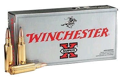 Winchester Super-X Rifle Ammunition X3561, 356 Winchester, Power-Point, 200 GR, 2460 fps, 20 Round Box